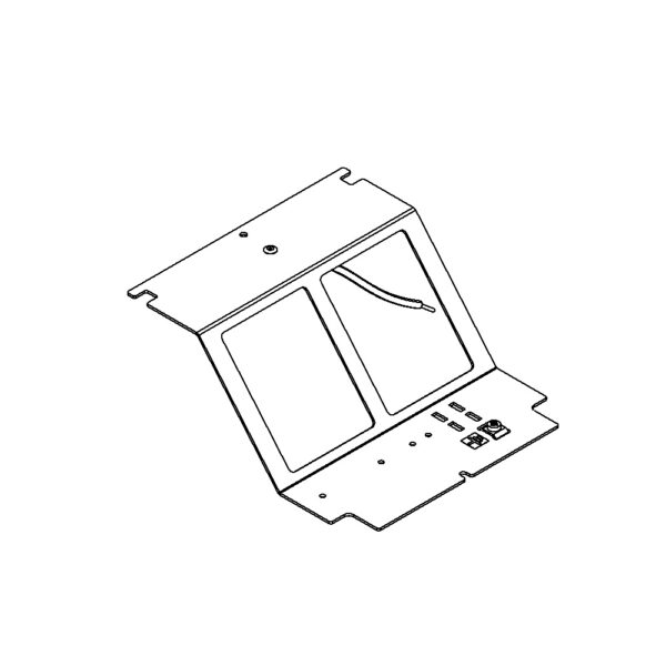 Produktbild UBD 160 165  -  Steckdoseneinsatz für 4 FLF, leer